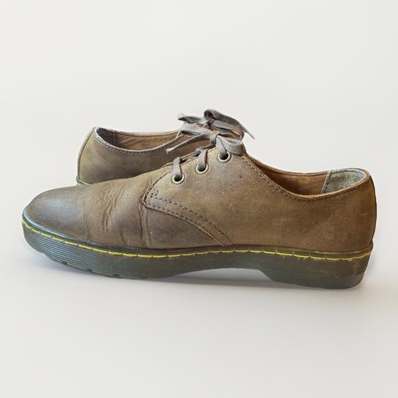 Dr. Martens Brown Leather Oxford Shoes Size US Men’s 9/Womens 8 Unisex Lace Up main image 8